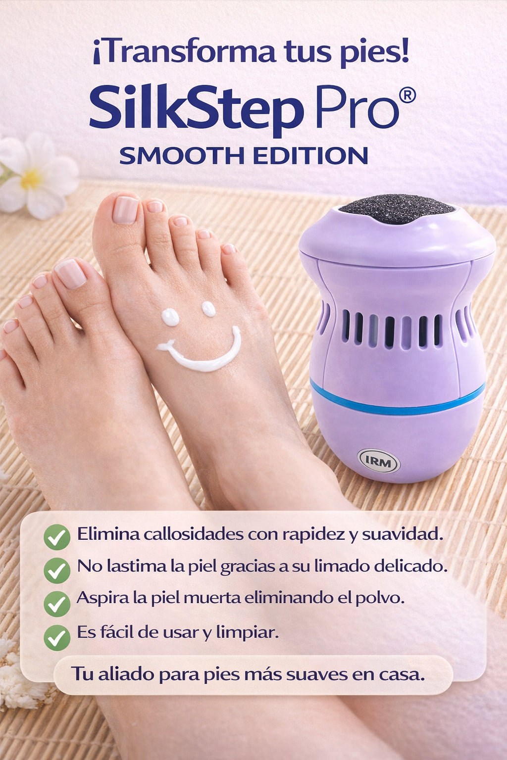 SilkStep Pro® Smooth Edition - 👣 Suavidad que te hace sentir segura