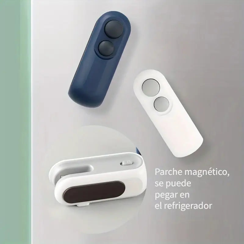 Mini máquina selladora de bolsas de plástico (2 en 1)