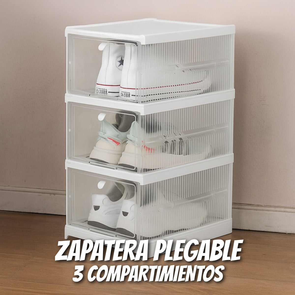 Zapatera organizador plegable de 6 niveles CoolHome