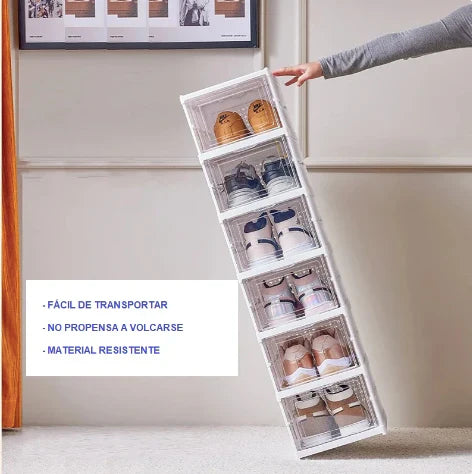 Zapatera organizador plegable de 6 niveles CoolHome