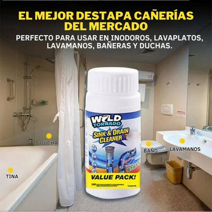 DESTAPA CAÑERÍAS WILD TORNADO 🚽 OFERTA 2x1