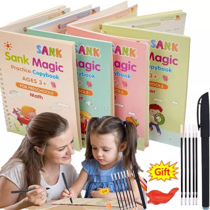 📒 CUADERNO MAGICO C/ACCESORIOS SET 4 🖋️