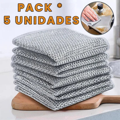 Kit 5 Paños de Aluminio