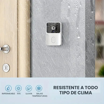 🔔 Timbre Inteligente con Cámara y App – Visión Nocturna + Audio Bidireccional