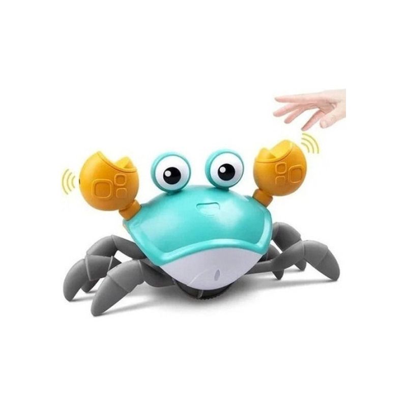 Juguete cangrejo con sensor
