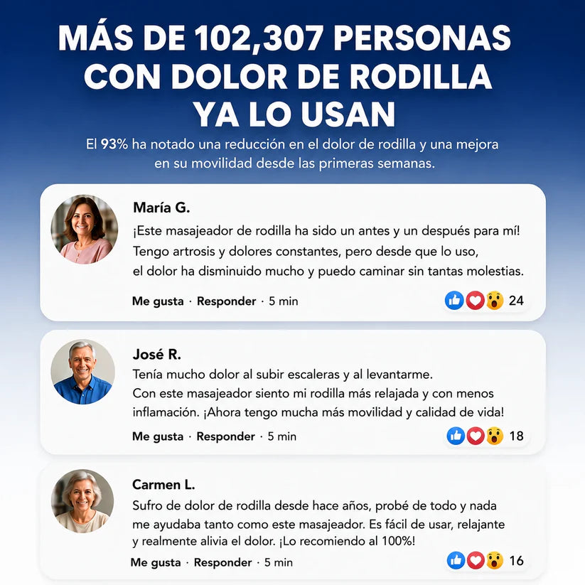 RodiCure™ masajeador de rodilla