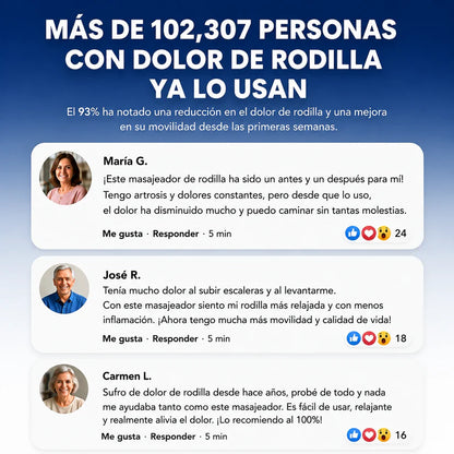 RodiCure™ masajeador de rodilla