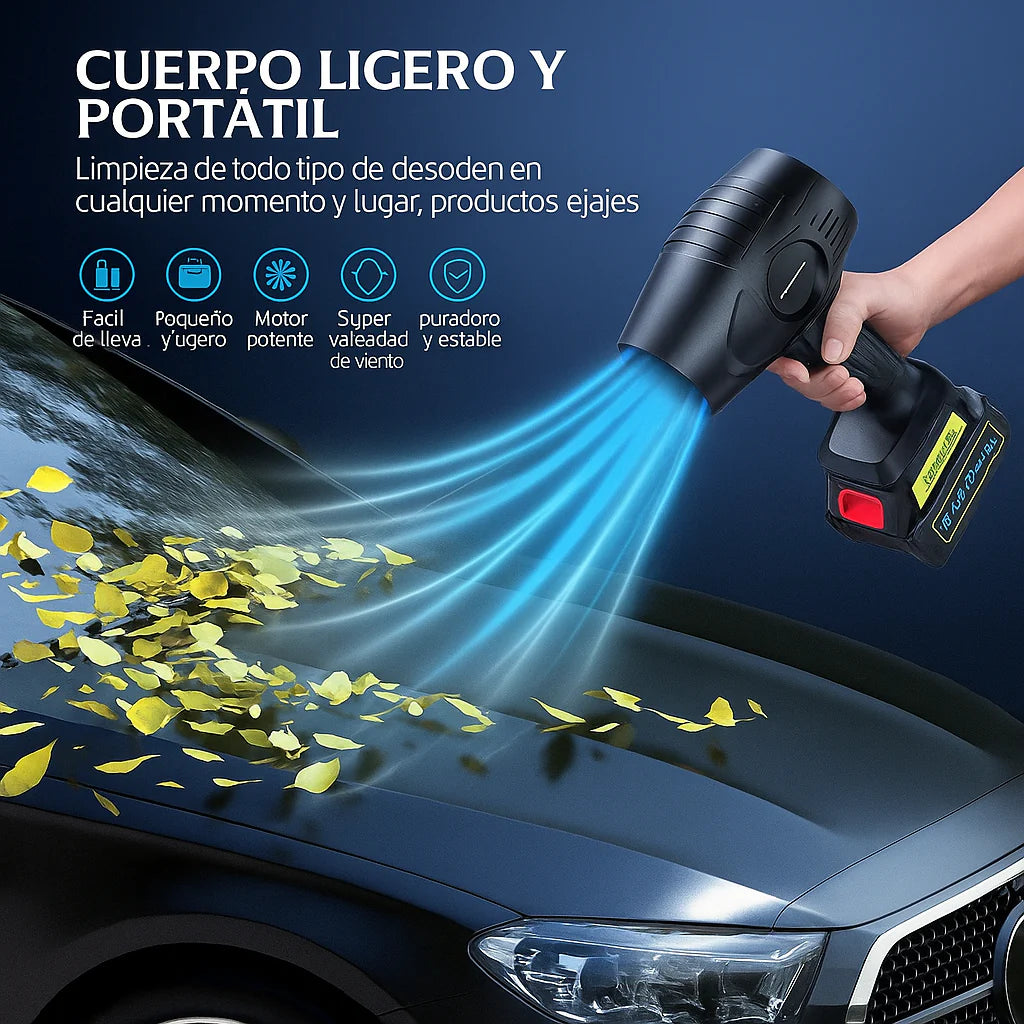 Abanico soplador inalámbrico