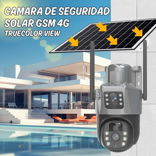 Camara de seguridad solar GSM 4G TRUECOLOR VIEW