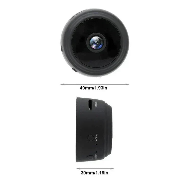 MINI CÁMARA ESPÍA DE VIGILANCIA - WIFI, FULL HD