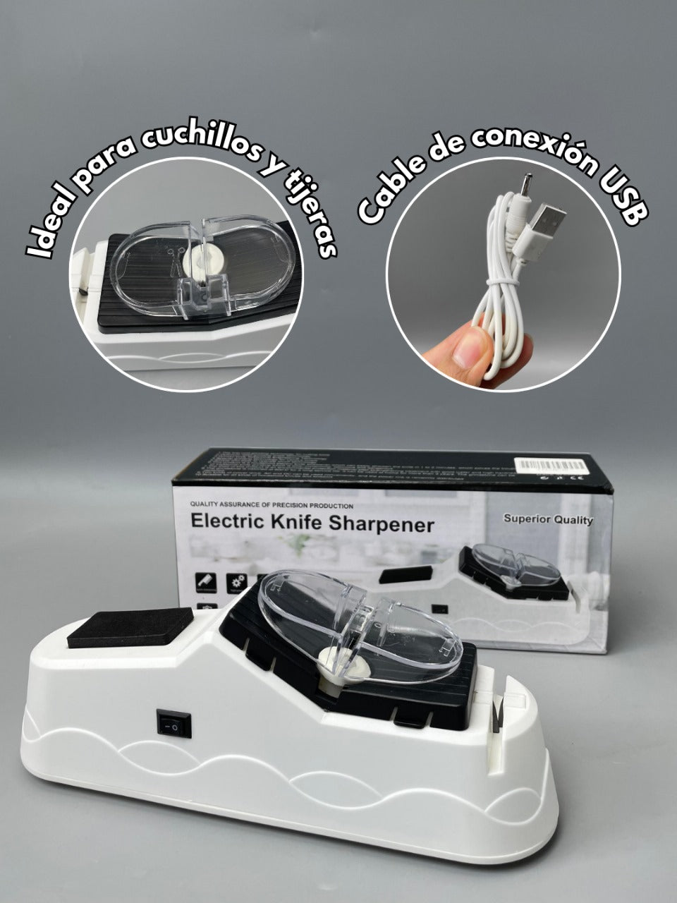 Afilador de cuchillos electricos