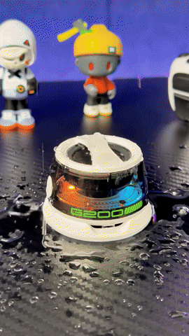 🎶 Mini Parlante Magnético G200 con Luces RGB – Opción TWS – Qué chiva CR