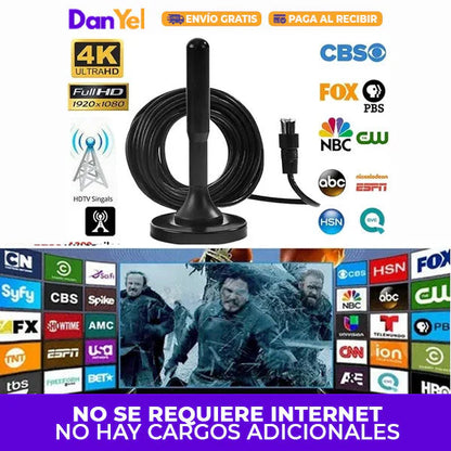 Antena Digital HOTV 3011: Señal HD sin pagar más