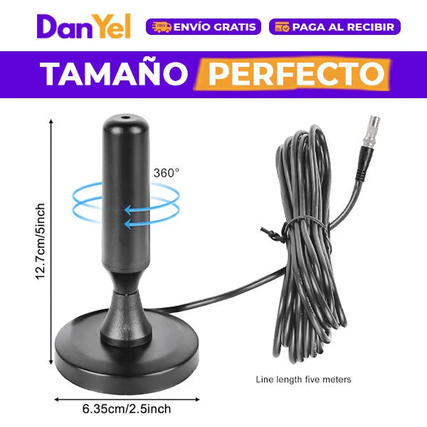 Antena Digital HOTV 3011: Señal HD sin pagar más