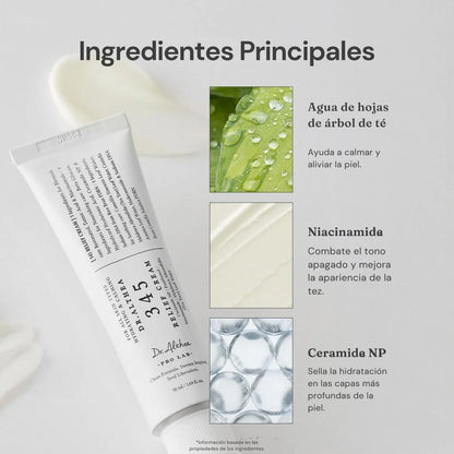 345 Relief Cream ® – Crema calmante con Centella, Ceramidas y PDRN | Piel sensible