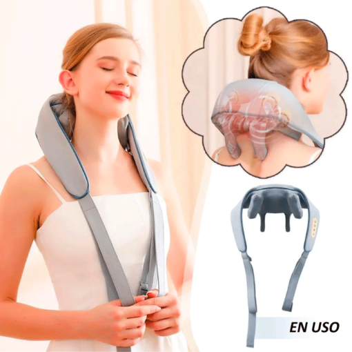 💆‍♂️ Masajeador Cervical 5D – Relajación Instantánea